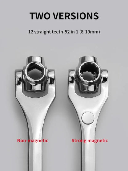 8 in 1 Socket Wrench magnetic/non-magnetic